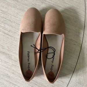 Brand new suede shoes, size 7.5.